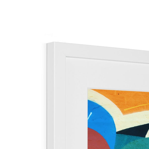 Abstract Vibe Framed & Mounted Print